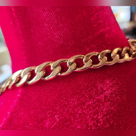 JUICY COUTURE Y2k Western Horseshoe JC Spurs Gold Chunky 16" Chain Toggle EUC LN - Picture 8 of 16